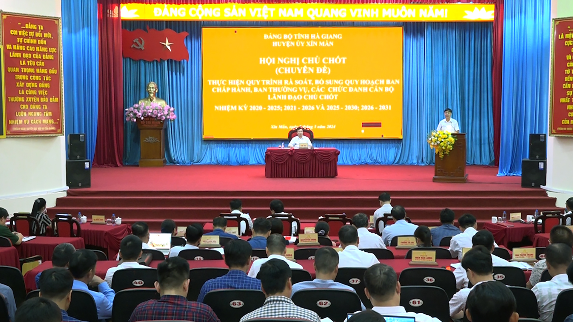 Hội nghị Ban Chấp hành Đảng bộ huyện Xín Mần lần thứ 25 khóa XVIII (Chuyên đề)