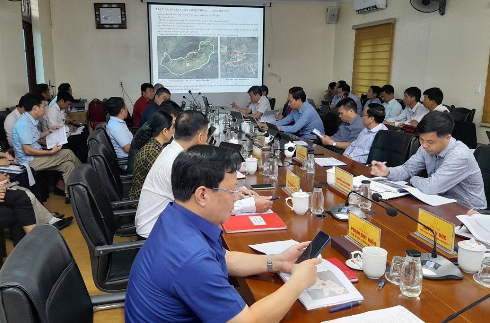 Hội nghị xin ý kiến Ban thường vụ huyện ủy Xín Mần về các phương án, Đồ án quy hoạch huyện Xín Mần