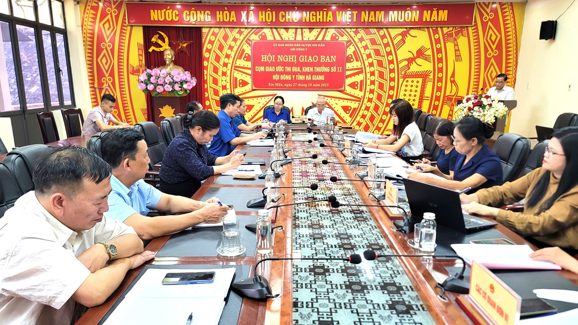 Hội nghị giao ban Cụm giao ước thi đua số 2 Hội Đông Y tỉnh Hà Giang