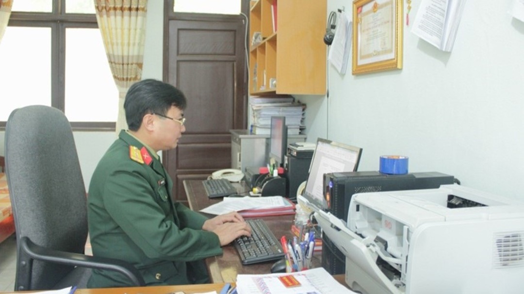 Thiếu tá Phạm Ngọc Toản - “Học tập và làm theo tư tưởng, đạo đức, phong cách  Hồ Chí Minh” trong công tác thực hiện chức trách nhiệm vụ được giao
