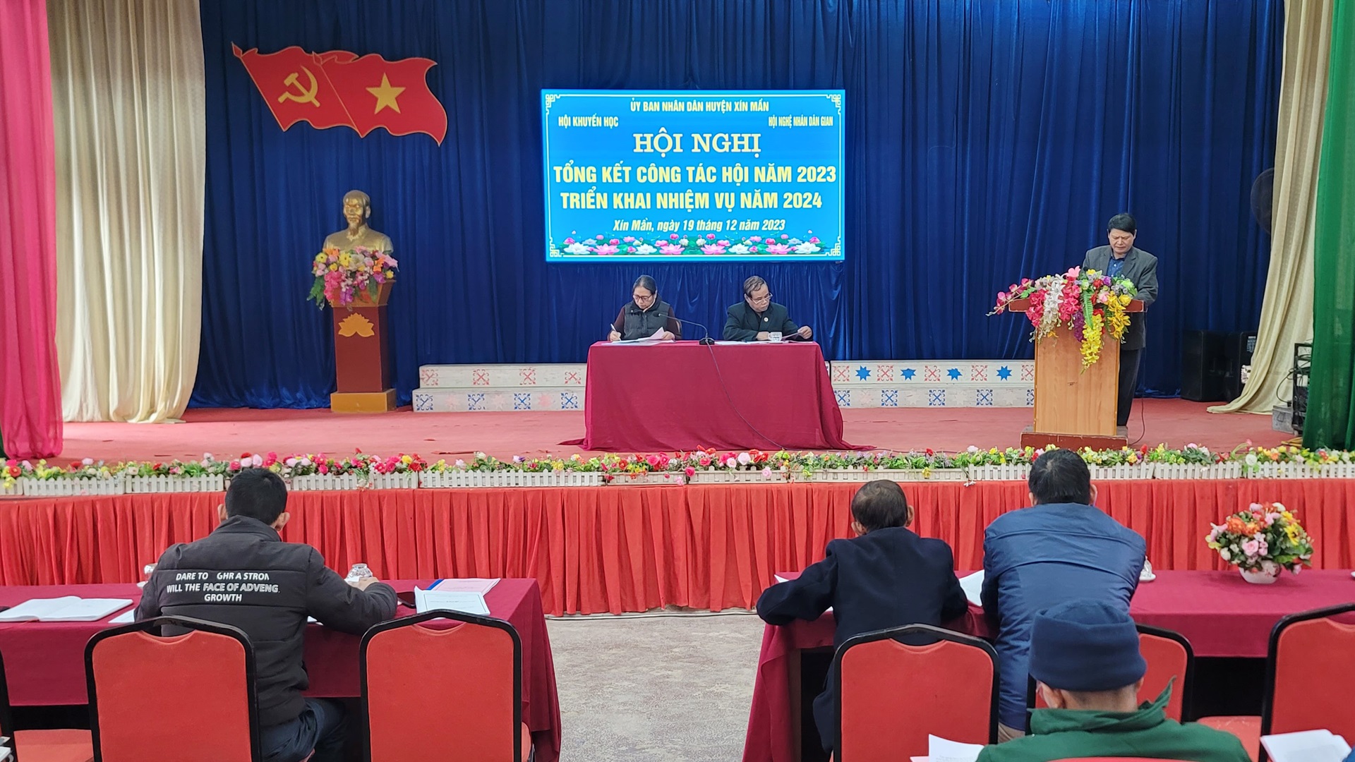 Hội Khuyến học huyện Xín Mần tổng kết hoạt động công tác hội năm 2023