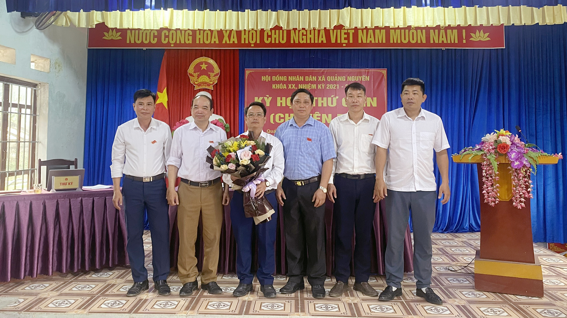 Hội đồng nhân dân xã Quảng Nguyên tổ chức Kỳ họp thứ 9 (Chuyên đề)