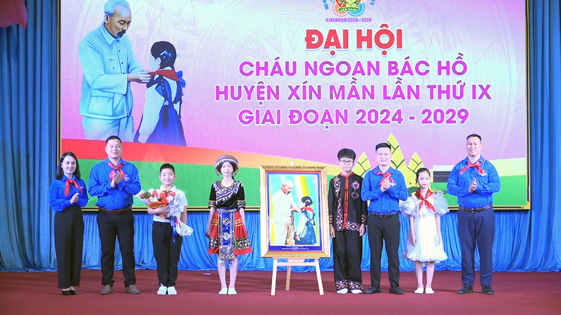 Đại hội Cháu ngoan Bác Hồ huyện Xín Mần lần thứ IX, giai đoạn 2024 – 2029