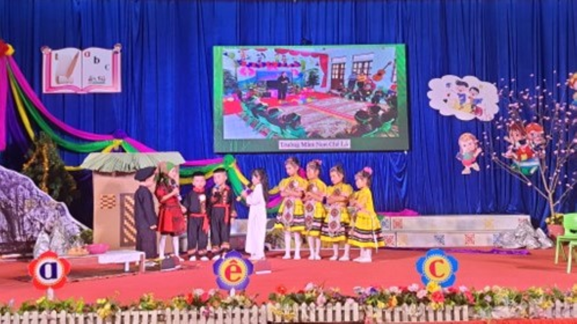 Hội thi “Bé yêu tiếng Việt” cấp huyện, năm học 2023 – 2024
