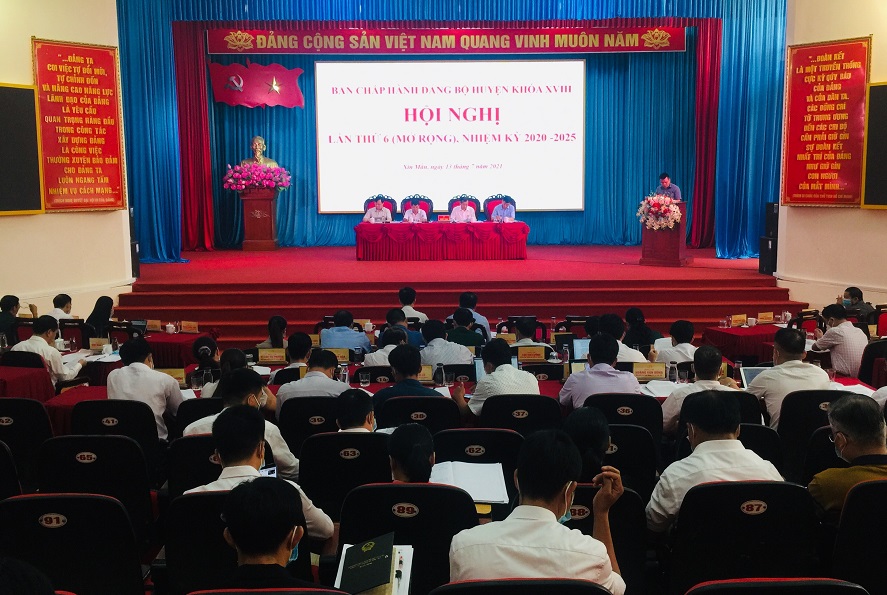 Hội nghị BCH Đảng bộ huyện Xín Mần lần thứ 6 (Mở rộng)