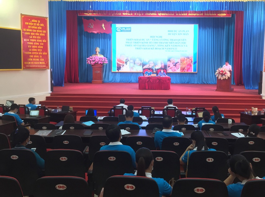 Hội nghị triển khai dự án “Tăng cường trao quyền phát triển kinh tế cho thanh niên dân tộc thiểu số tại Hà Giang”, Tổng kết năm FY21