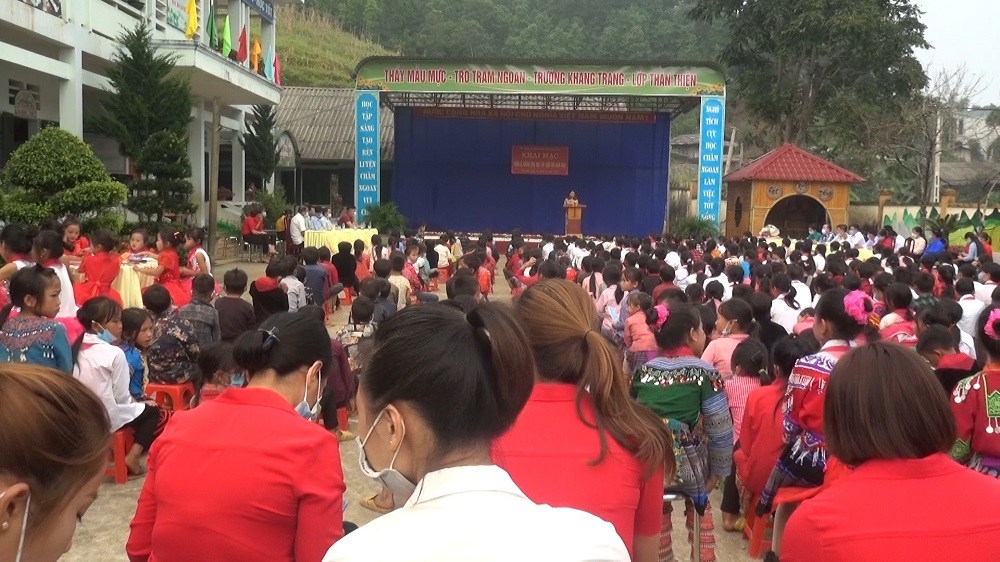 Xã Nàn Ma Khai mạc tuần lễ hưởng ứng học tập suốt đời năm 2021