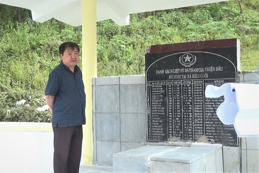 Sở Lao động Thương binh và xã hội kiểm tra công tác xây dựng Nhà bia tưởng niệm các Anh hùng liệt sĩ tại huyện Xín Mần