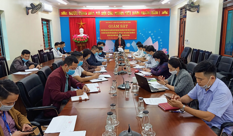 Ban Kinh tế, Ngân sách HĐND tỉnh giám sát tại huyện Xín Mần