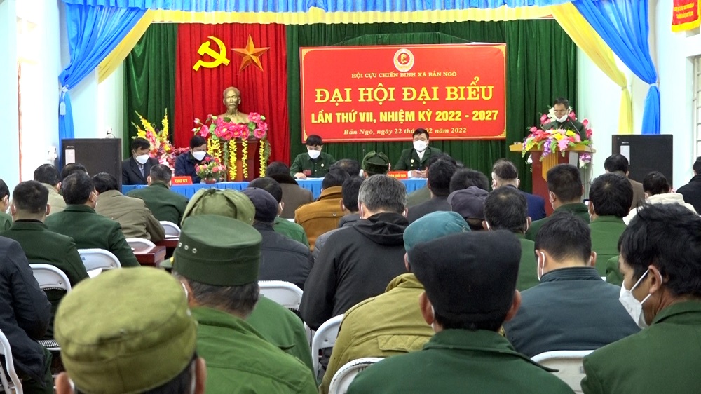 Đại hội điểm - Hội cựu chiến binh xã Bản Ngò