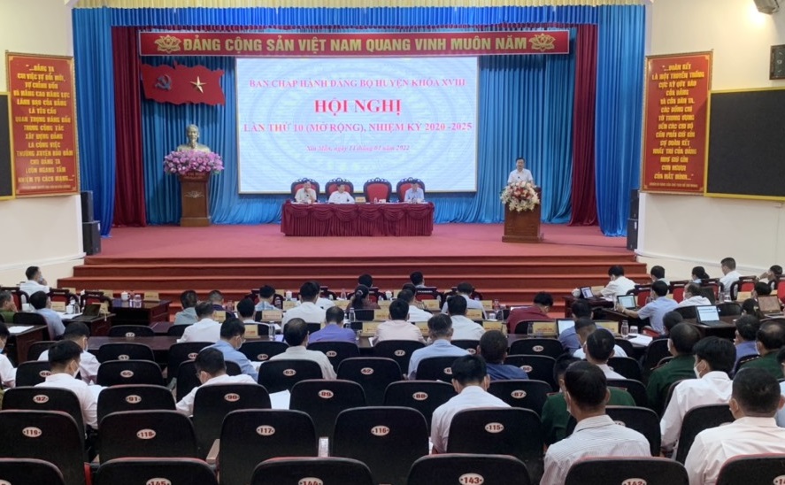 Hội nghị BCH Đảng bộ huyện Xín Mần lần thứ 10