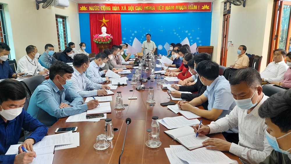Họp Ban chi đạo tổ chức Đại hội Thể dục, Thể thao huyện Xín Mần lần thứ VII, năm 2022
