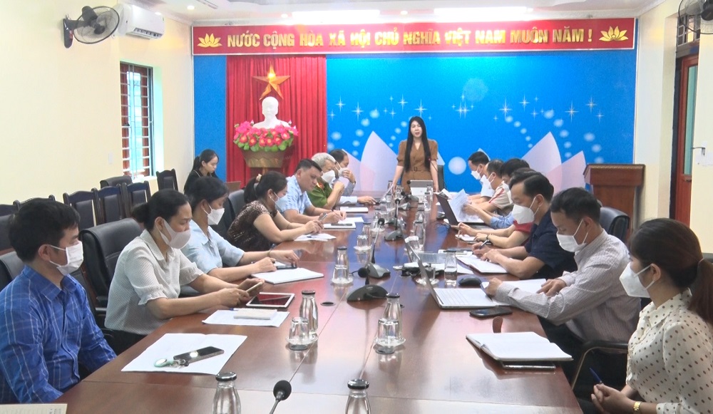 Họp Tiểu ban nội dung, tuyên truyền khánh tiết Đại hội TDTT huyện Xín Mần lần thứ VII năm 2022