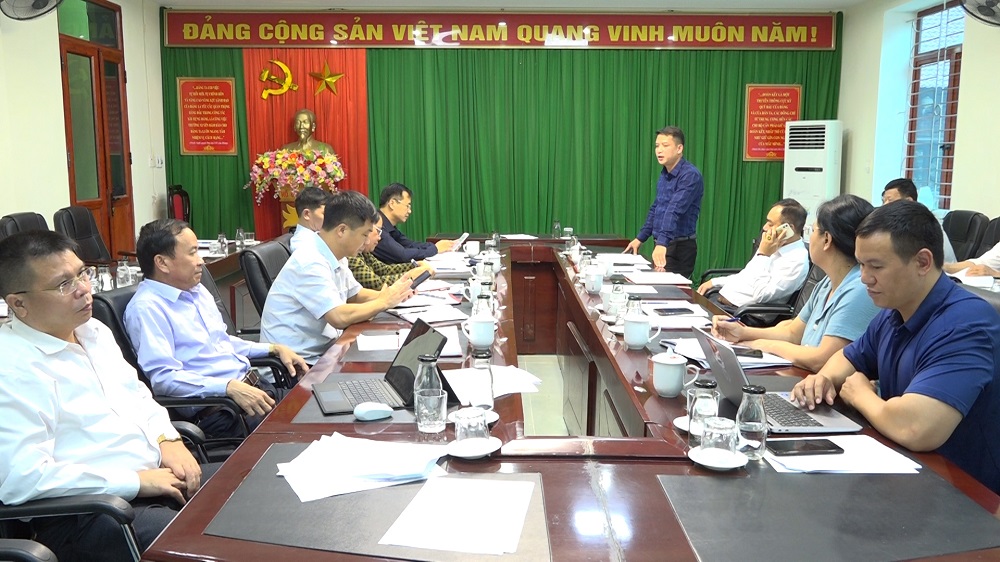 Đoàn công tác ban dân vận Tỉnh uỷ làm việc tại huyện Xín Mần