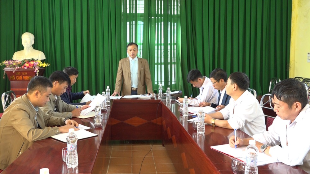 HĐND huyện Giám sát thu chi ngân sách tại xã Chí Cà, xã Thèn Phàng và thị trấn Cốc Pài