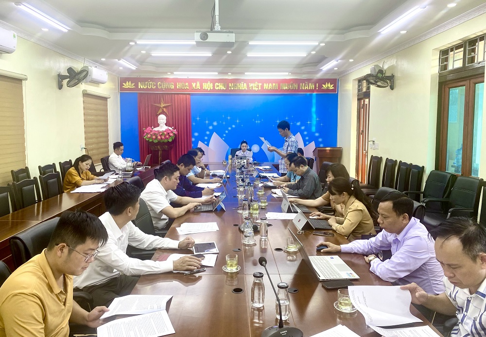 Hội nghị đánh giá kết quả hoạt động Trang Thông tin điện tử huyện Xín Mần