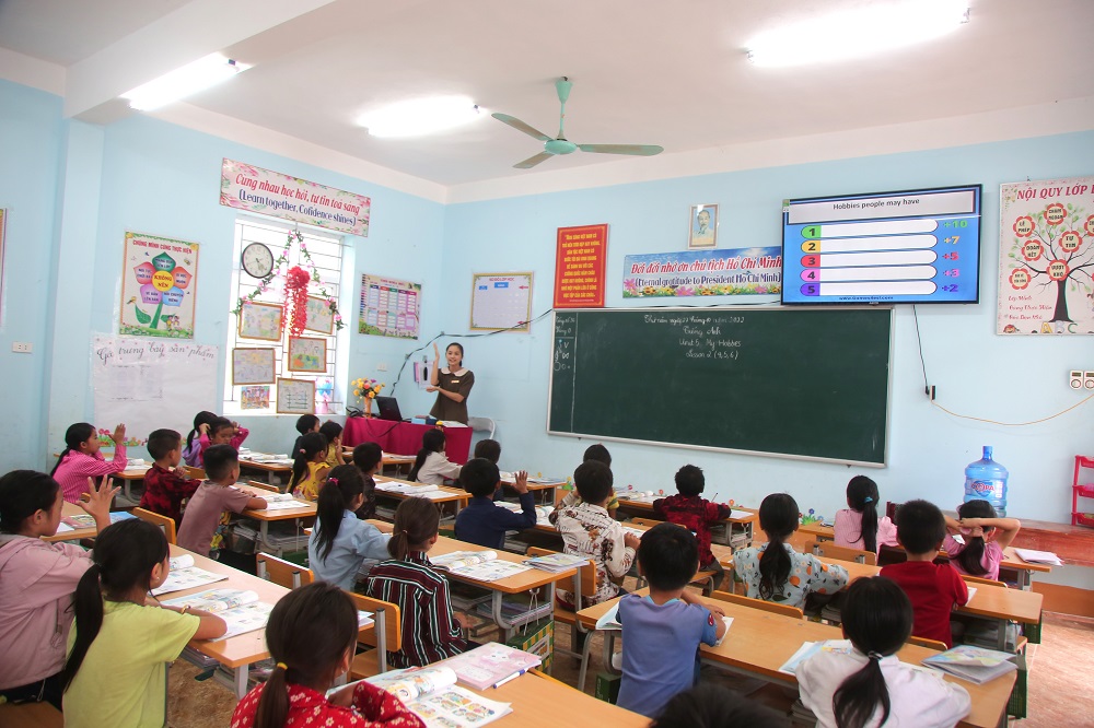 Xín Mần đẩy mạnh thực hiện Chương trình GDPT 2018 cấp Tiểu học