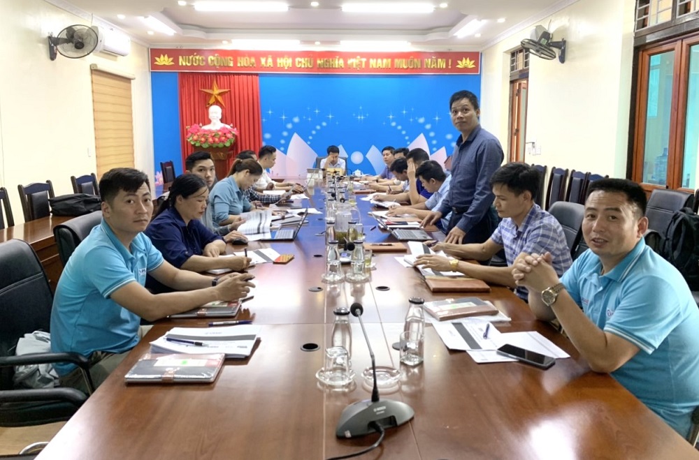 Họp đánh giá tiến độ triển khai dự án “Mô hình toàn diện nhằm nâng cao năng lực giảm nhẹ rủi ro thiên tai dựa vào cộng đồng tại tỉnh Hà Giang” tại địa bàn huyện Xín Mần