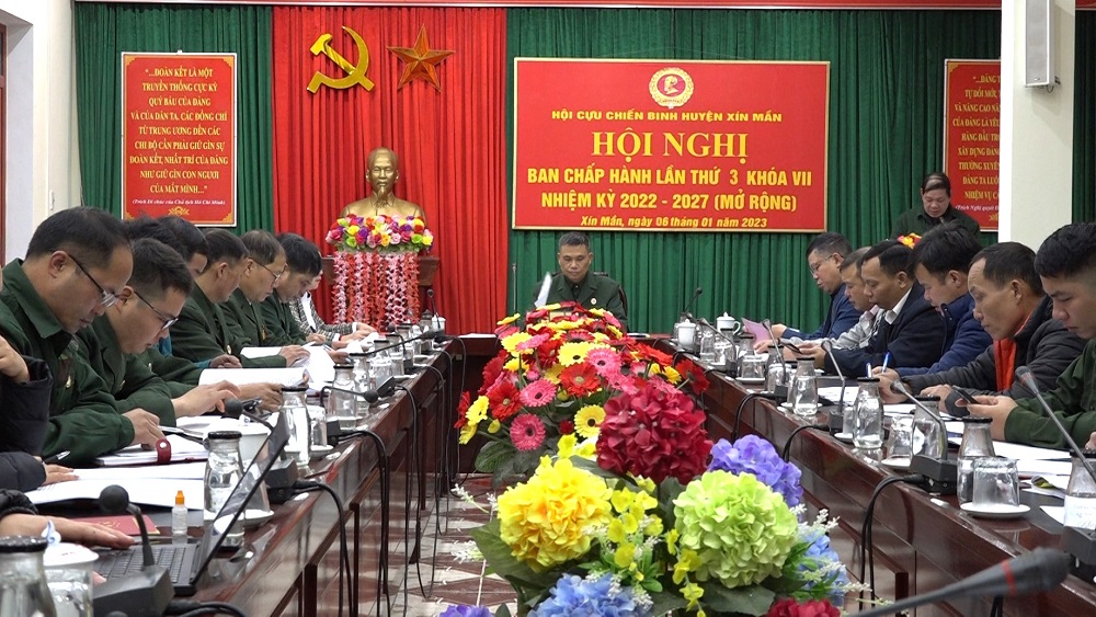 Hội Cựu Chiến binh huyện Xín Mần tổng kết công tác hội năm 2022