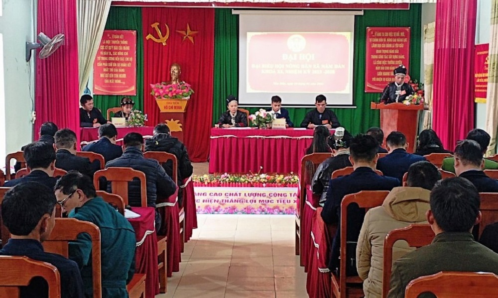 Hội Nông dân xã Nấm Dẩn tổ chức Đại hội khoá XI, nhiệm kỳ 2023-2028