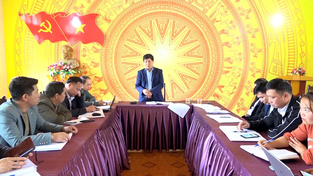 Hội đồng nhân dân huyện giám sát tại xã Nà Chì và xã Quảng Nguyên