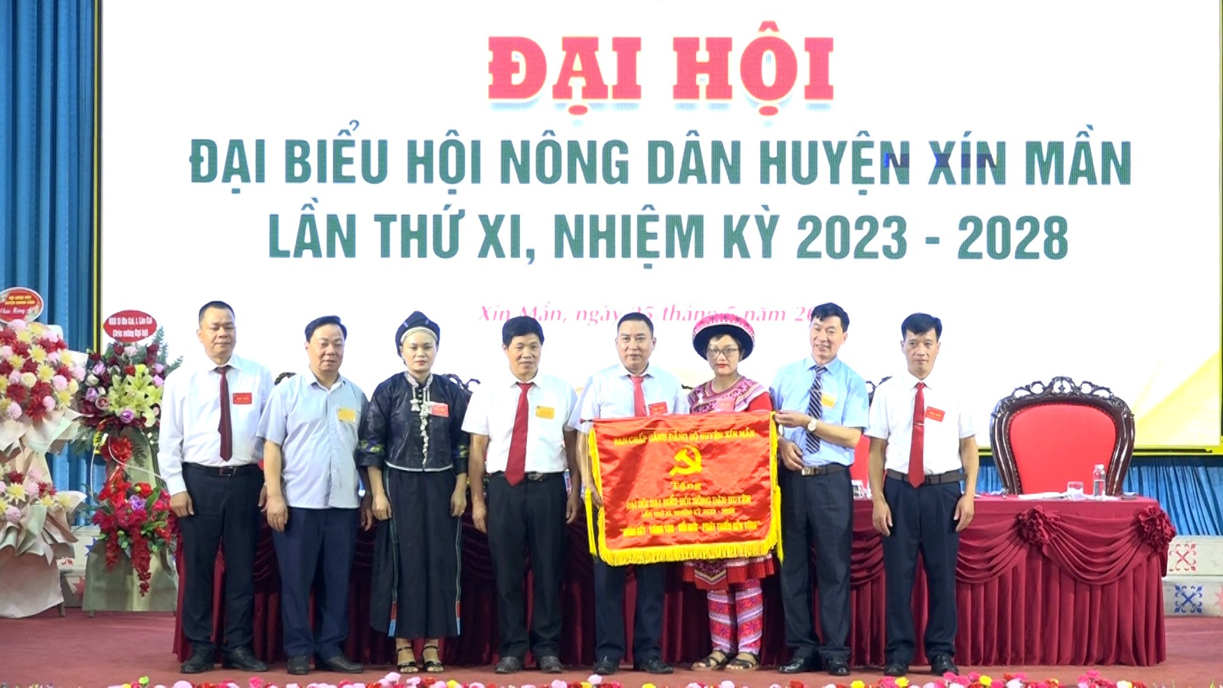 Đại hội Đại biểu Hội Nông dân huyện Xín Mần lần thứ XI, nhiệm kỳ 2023-2028