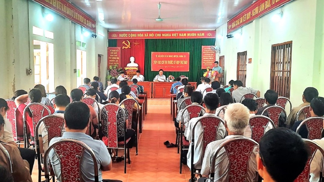 Tổ Đại biểu số 3 – HĐND huyện tiếp xúc cử tri tại xã Tả Nhìu